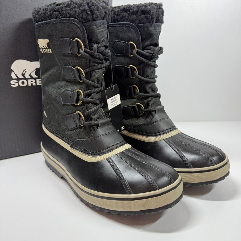 NIB • SOREL 1964 PAC™ Nylon Men's Waterproof Boot Size: 10